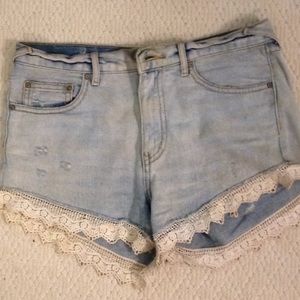 Free People Jean Shorts